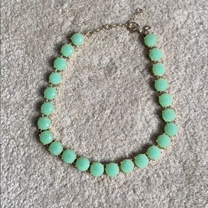 Green jcrew necklace